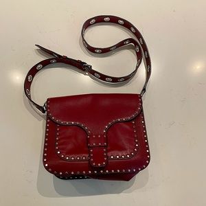 Rebecca Minkoff Red Studded cross body